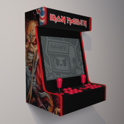 Fliperama Retro Mini Iron Maiden