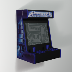 Fliperama Mini Metallica